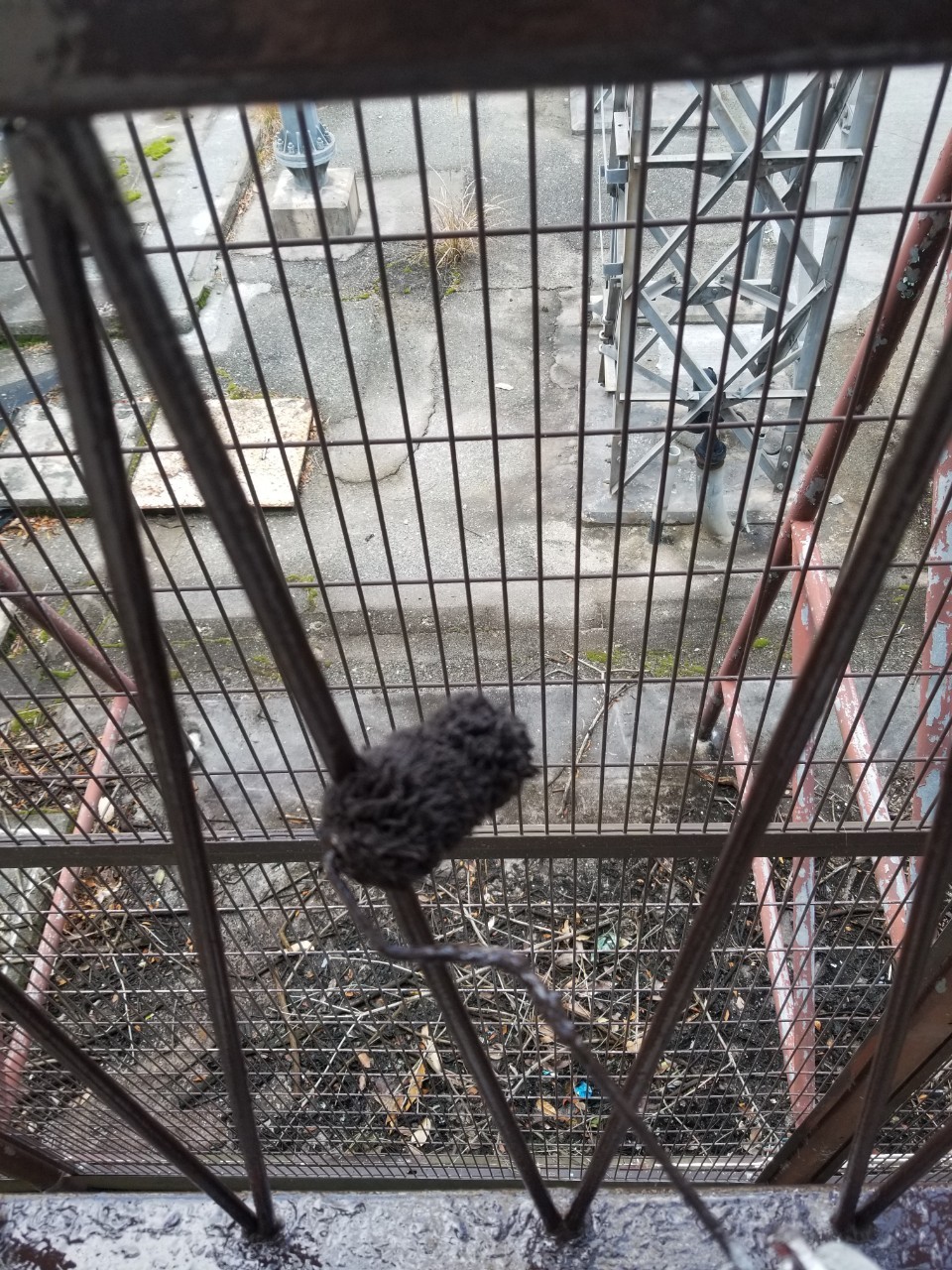 鉄部の上塗り
