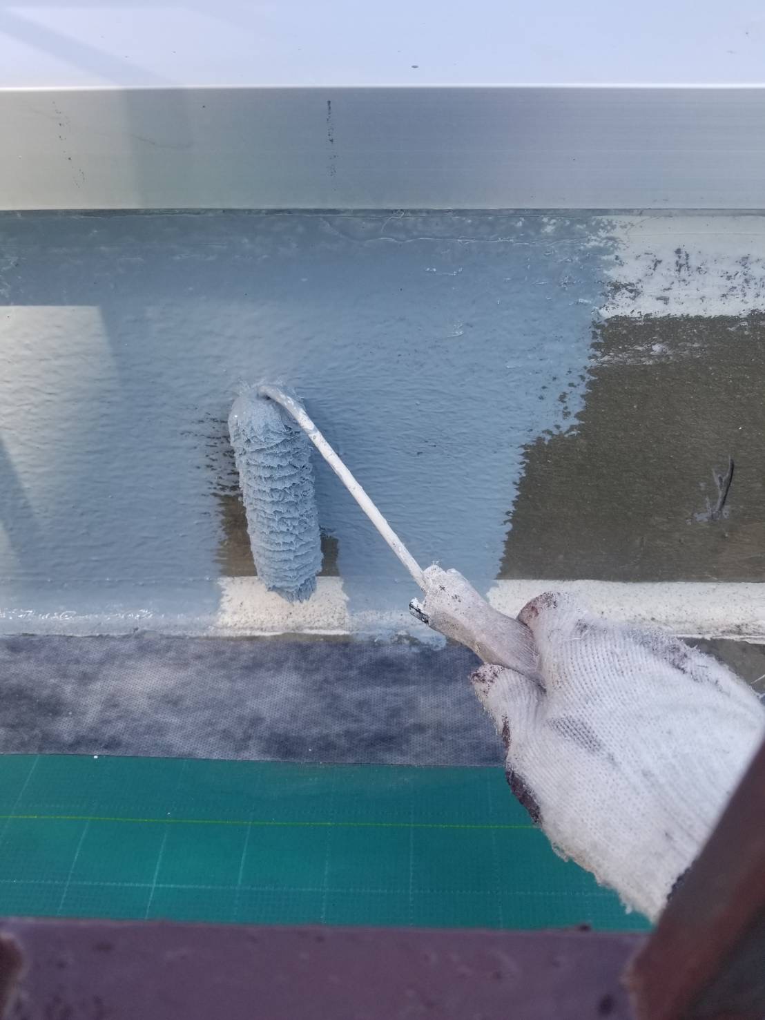 立ち上がりのウレタン防水