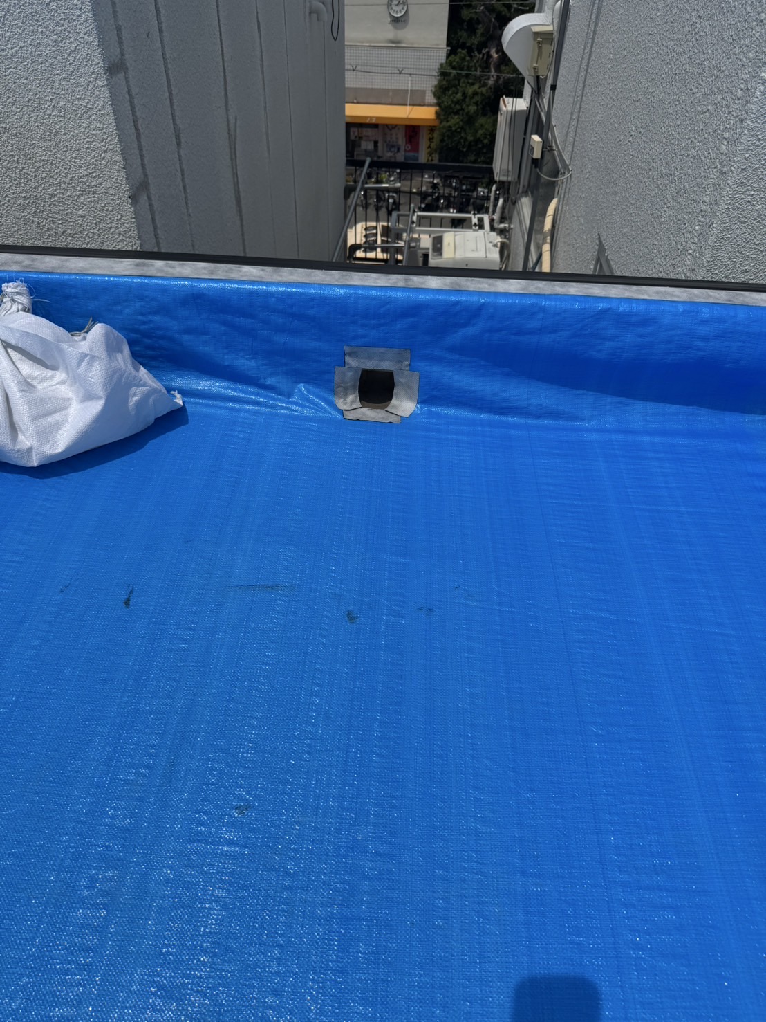 屋上防水の補修