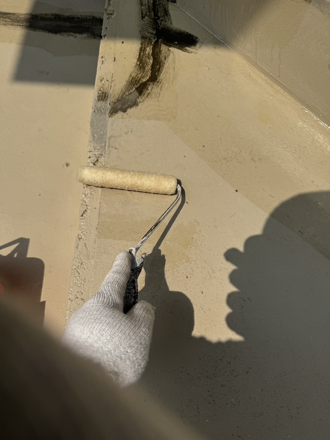 床面プライマー処理